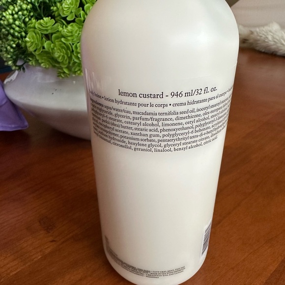 Philosophy Lemon Custard Jumbo Body Lotion 32 oz With Pump New - Picture 10 of 12
